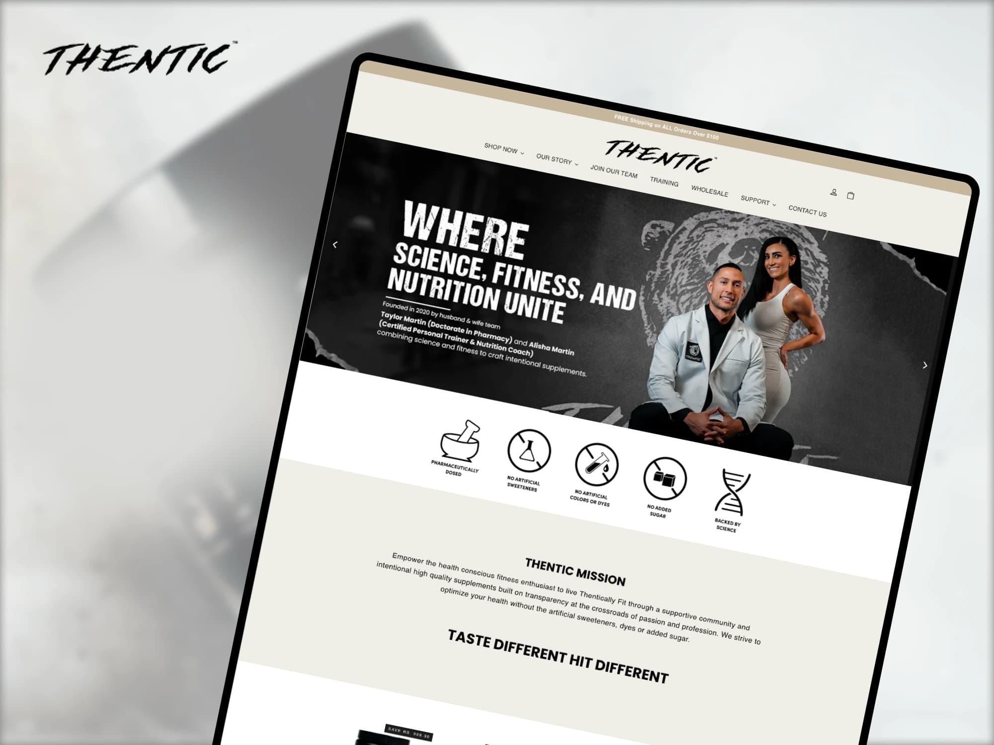 Thentic Nutrition