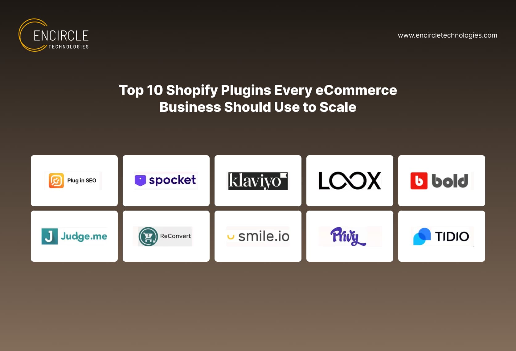 Top 10 Shopify Plugins Every eCommerce Business Should Use to Scale