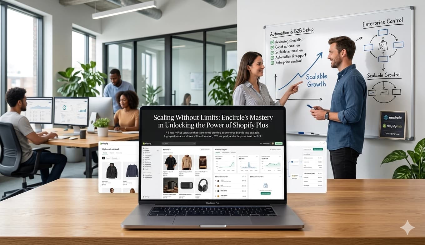 Scaling Without Limits: Encircle’s Mastery in Unlocking the Power of Shopify Plus