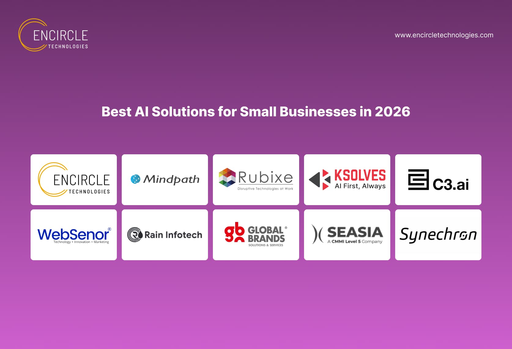 Best AI Solutions for Small Businesses in 2026