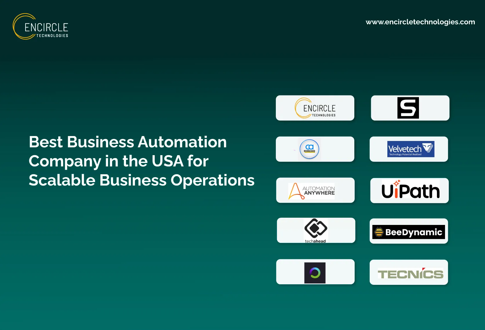 Best Business Automation Company in the USA for Scalable Business Operations