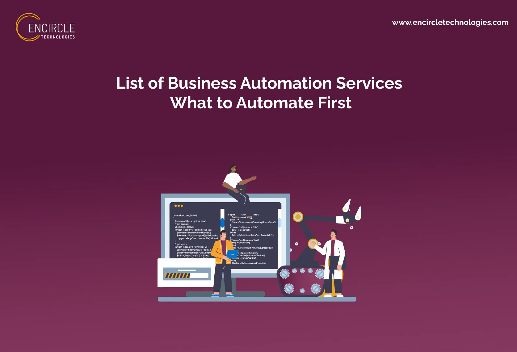 List of Business Automation Services: What to Automate First