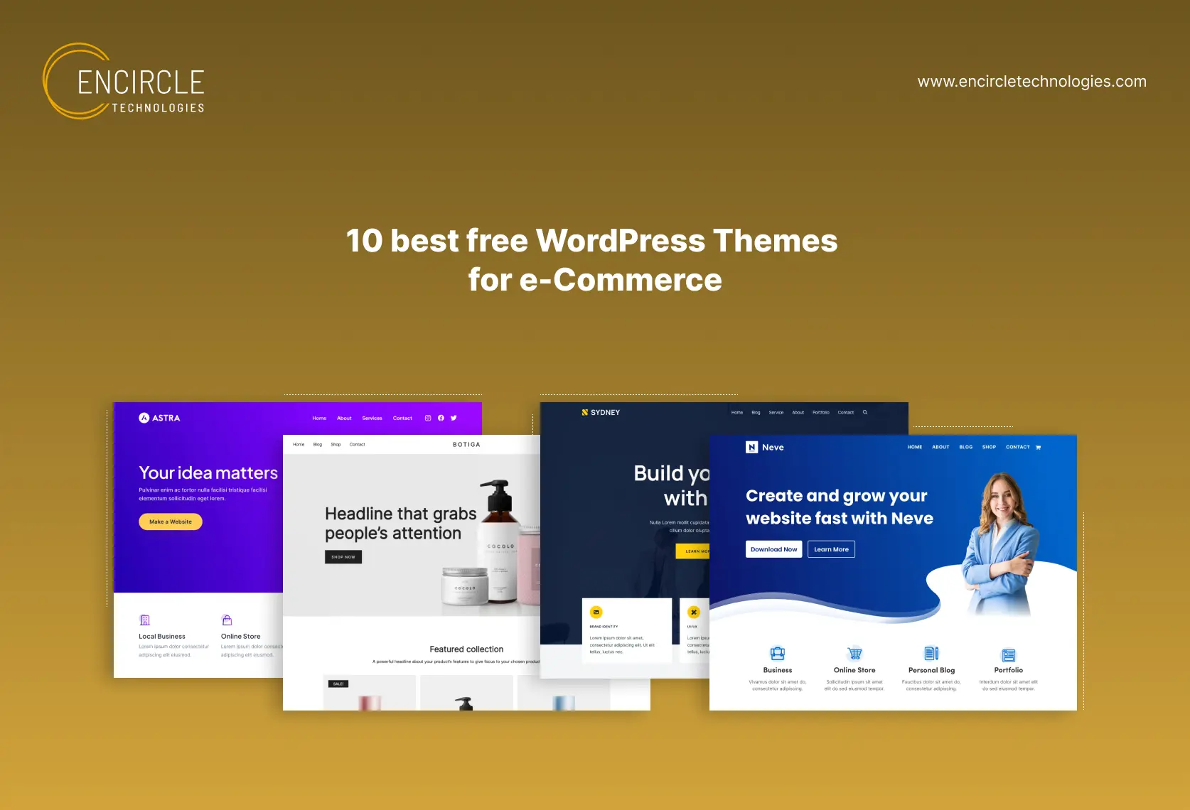 10 best free WordPress Themes for e-Commerce