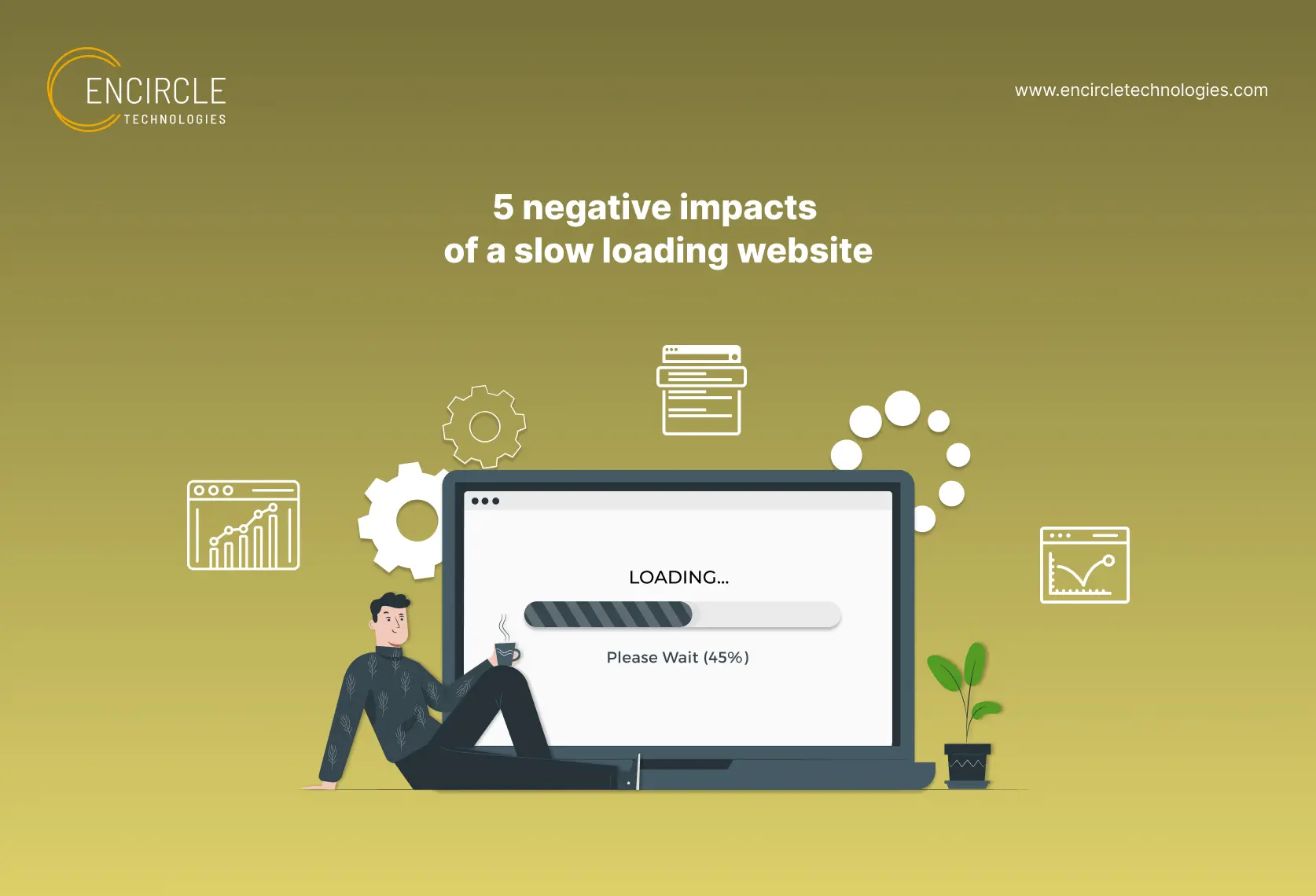 5 negative impacts of a slow loading website