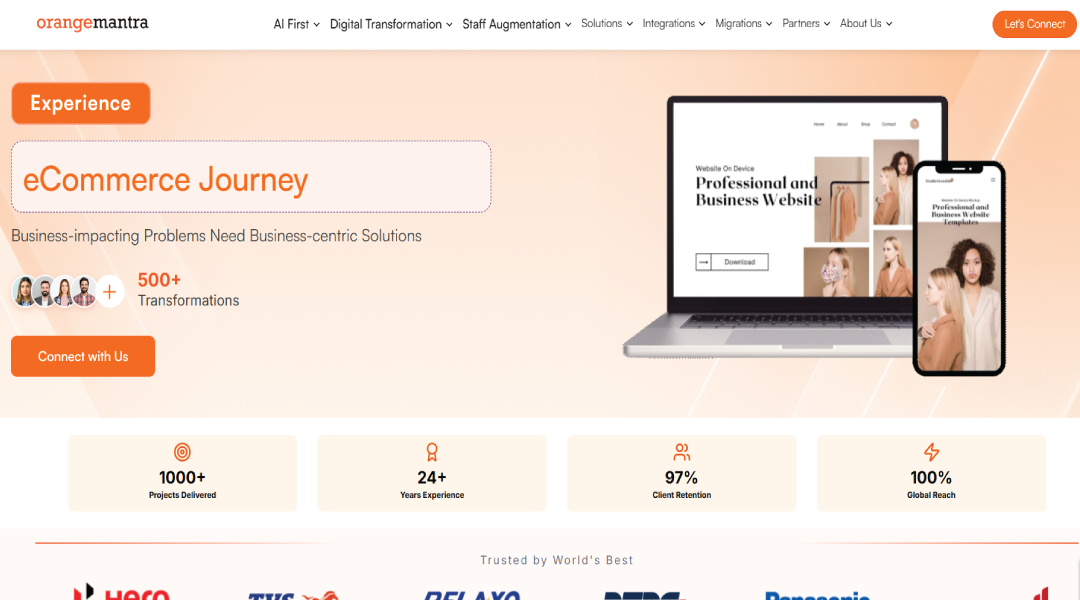 shopify website development services in india 