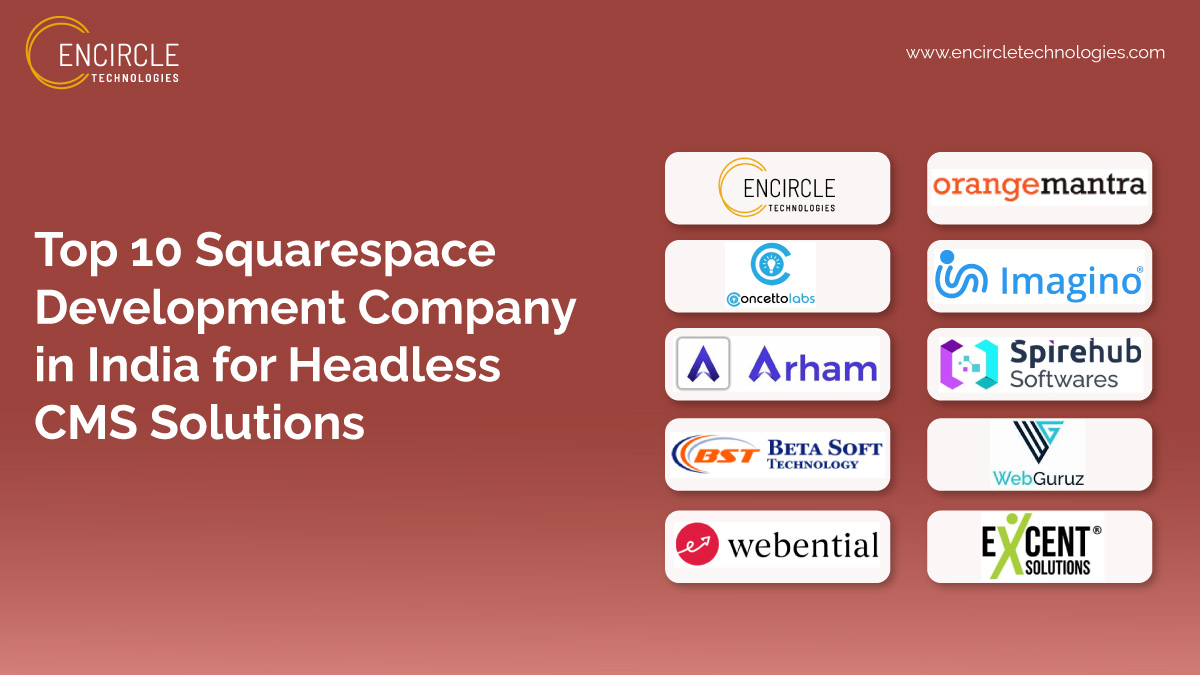 Top 10 Squarespace Development Company in India for Headless CMS Solutions