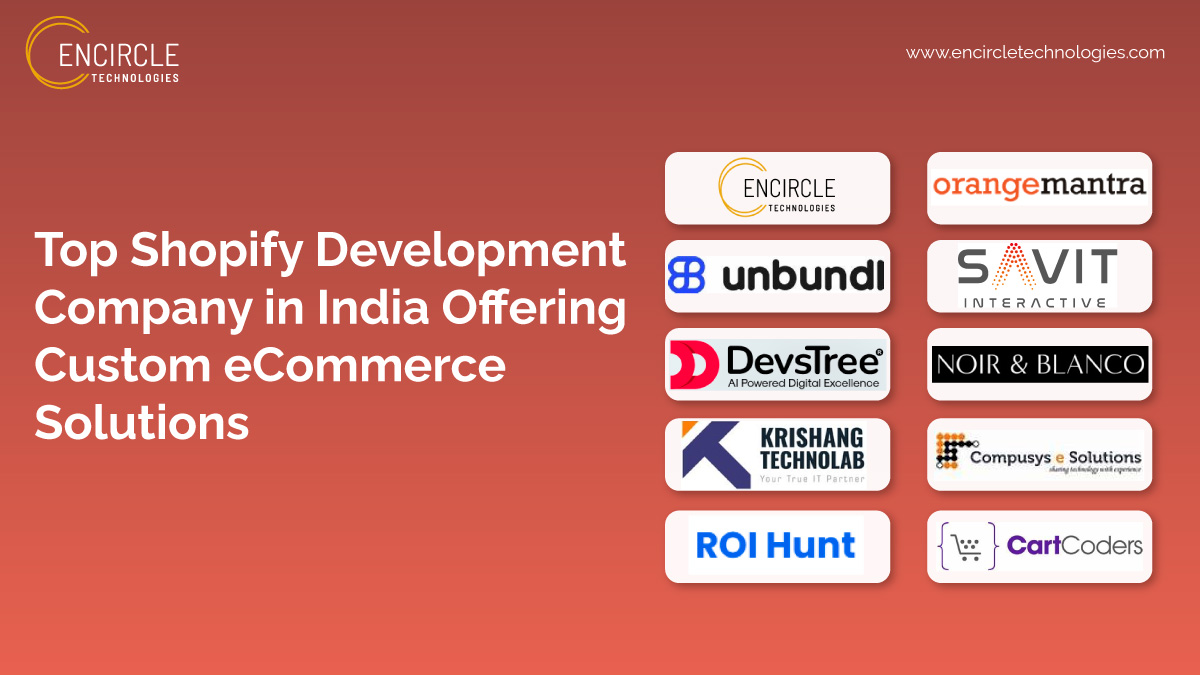 Top Shopify Development Company in India Offering Custom ecommerce Solutions